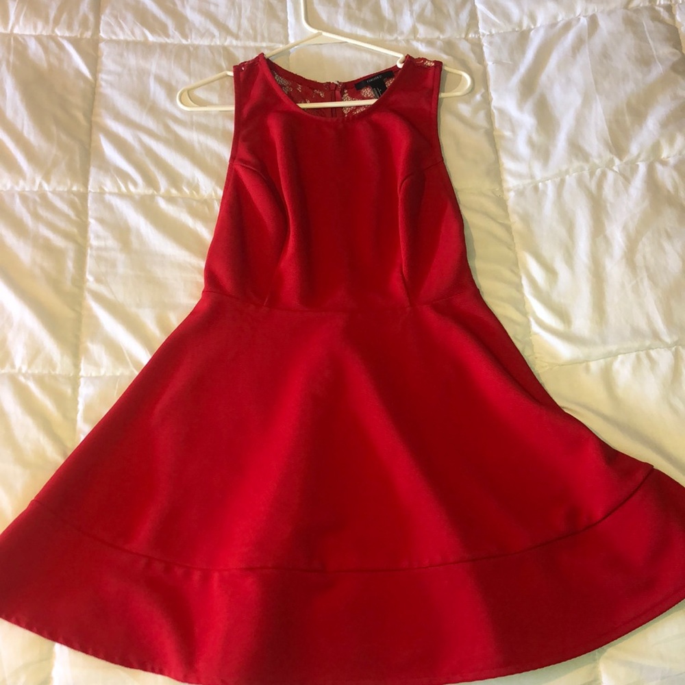 Red dress